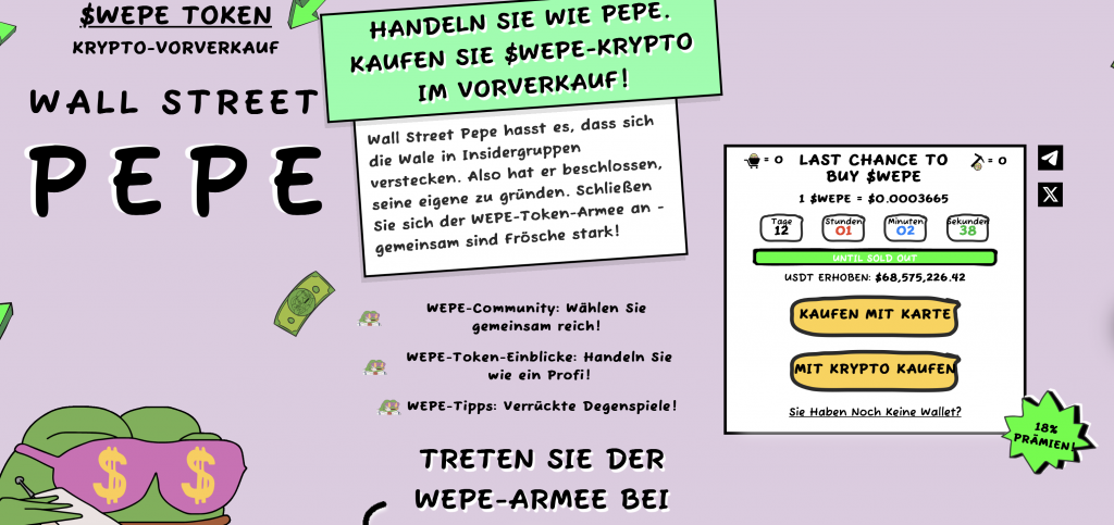 WEPE Token 