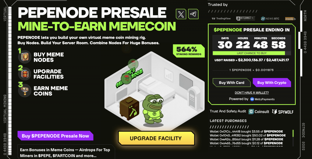 Pepenode ICO 
